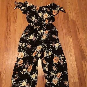 Floral jumpsuit